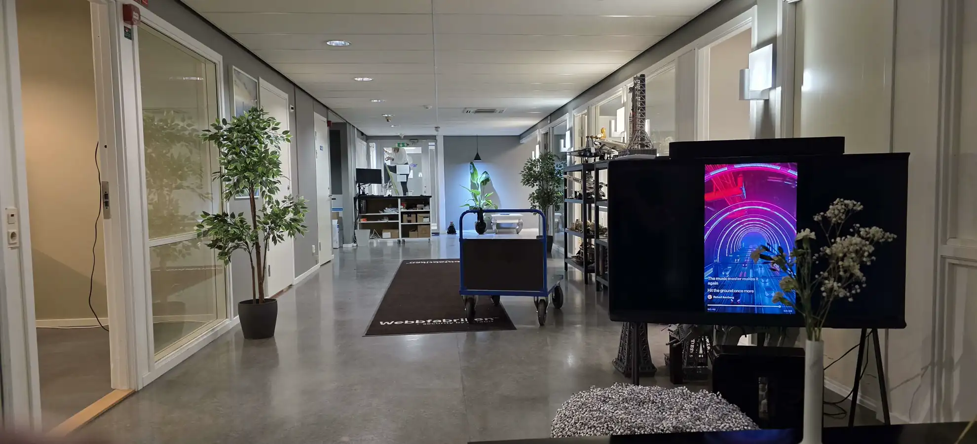 Webbfabriken office in Lidingo Sweden